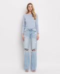 Vintage high rise flare jeans